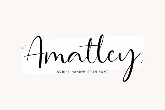 Amatley Script: The Elegant Font for Modern Designers