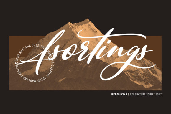 Asortings Script: The Handwritten Font with Timeless Charm