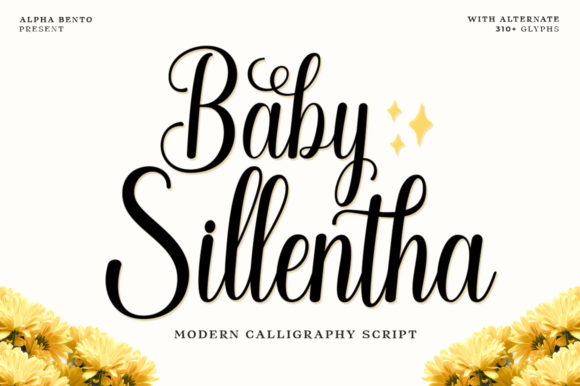 Baby Sillentha Script: A Handwritten Font with Timeless Appeal