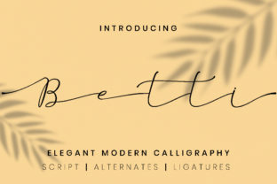 Betti Script: A Modern Handwritten Font for Creative Projects