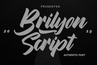 Brylion Script: A Handwritten Font with Authentic Appeal