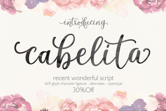Cabelita Script: A Modern Handwritten Font for Authentic Projects