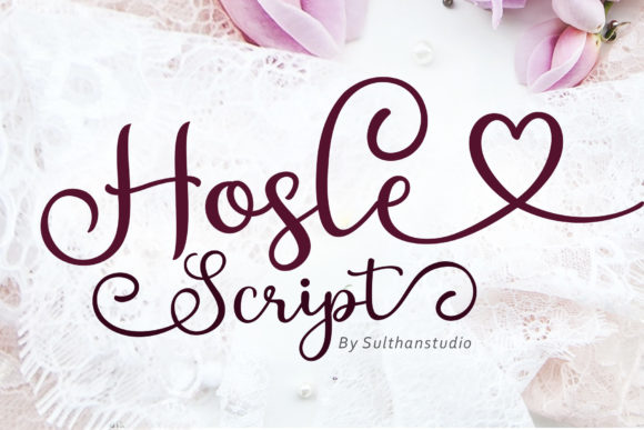 Hosle Script: A Ravishing Font for Distinctive Designs