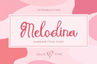 Melodina Script: A Bold & Charming Font for Modern Design