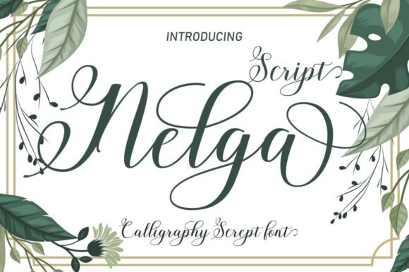 Nelga Script: A Charming Handwritten Font for Every Project