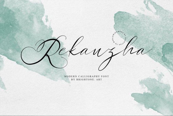 Rakanzha Script: A Natural Calligraphic Font for Modern Branding