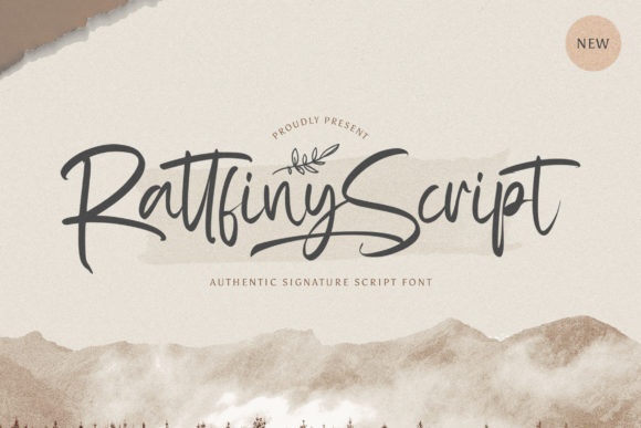 Rattfiny Script: The Elegant Flow Your Designs Crave