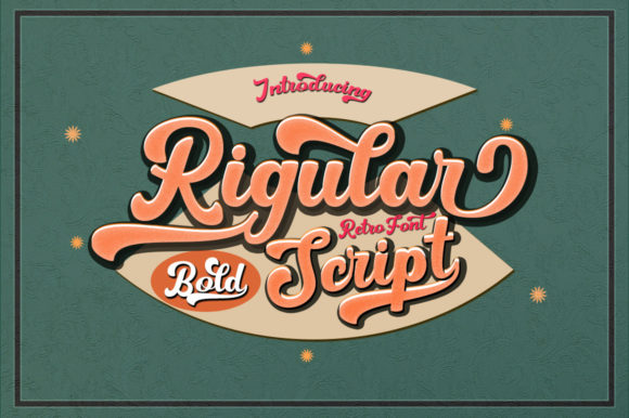 Rigular Script: Crafting Retro Brand Identity with Confidence