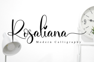 Rosaliana Script: A Modern Handwritten Font for Elegant Design