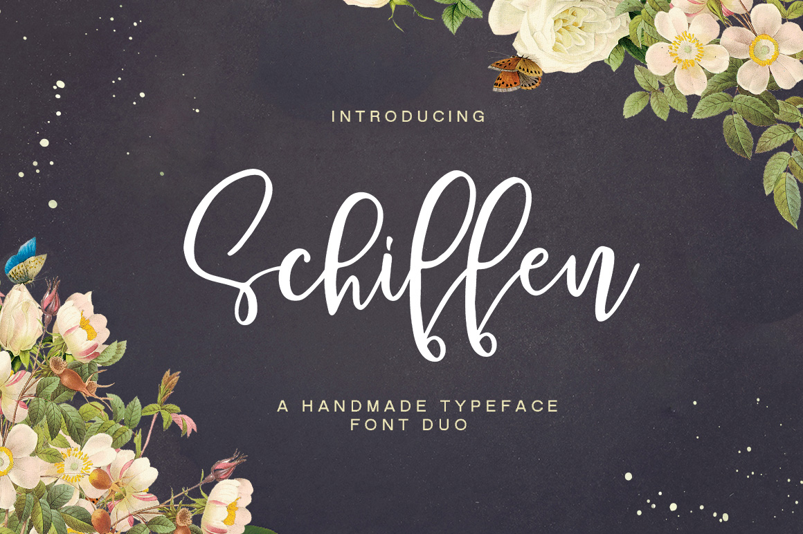 Schiffen Script: A Hand-Brushed Font for Authentic Designs